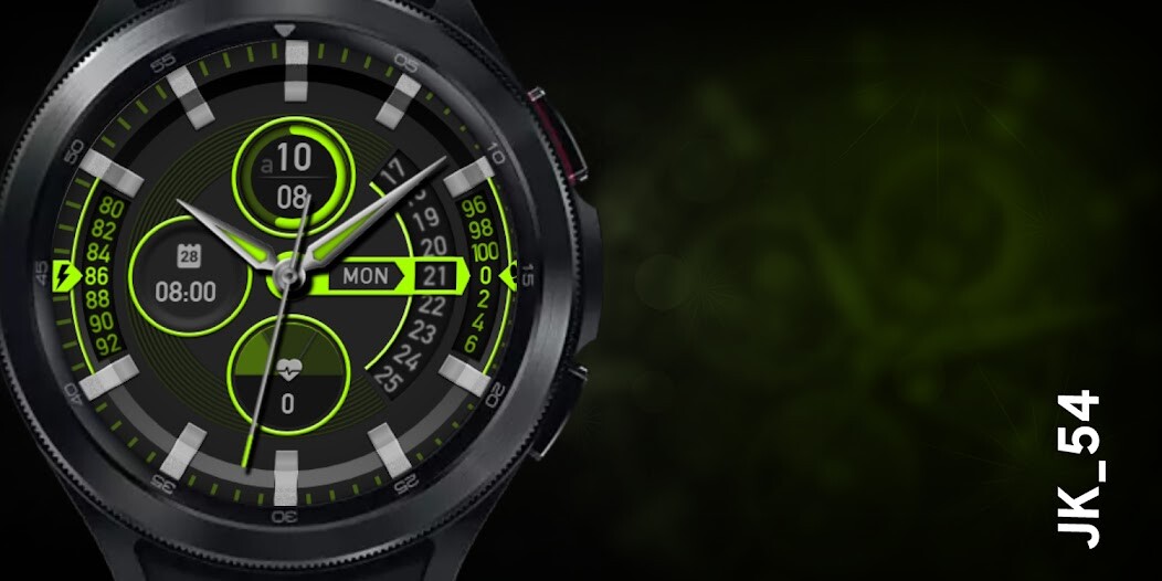 Run android online APK JK_54 Analog [Watch Face] from MyAndroid or emulate JK_54 Analog [Watch Face] using MyAndroid